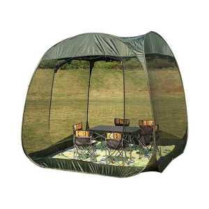 피크닉 쉘터 공원 모기장 사각 천막 대형 원터치 텐트