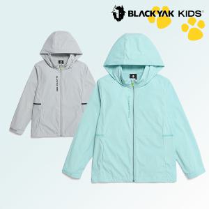 [블랙야크키즈]여름 아동 여아 남아 오버핏 초등학생 시원한 편한 후드점퍼 자켓