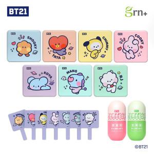 [지알앤]GRN 분홍이+초록이 SET (BT21 에디션 7종 골라담기/소비기한 : 20250110)