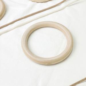 마크라메 부자재 부속 나무링 우드링 원형 목봉 액세서리 부품 공예 재료 9.5cm