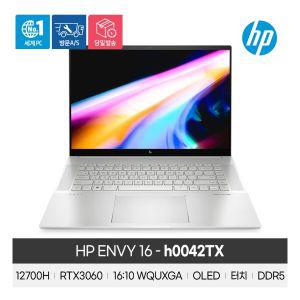 HP ENVY 16-h0042tx 노트북/i7/16GB/512GB/X3060/OLED터치/실버/윈도우포함