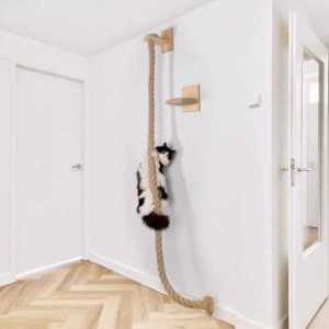 고양이 놀이기구 등반 놀이터 긁는 기둥 밧줄 스크래쳐