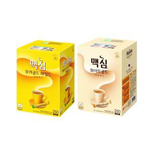 맥심 커피 모카골드/화이트골드 250T