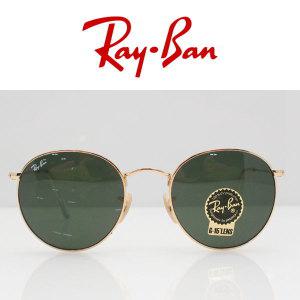 [오클리][RAY BAN] 레이벤 RB3447 001 53 둥근 메탈 김나영 선글라스 53size