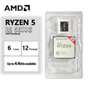 AMD Ryzen 5 5600G R5 5600G CPU 소켓 AM4 신제품 쿨러 없음