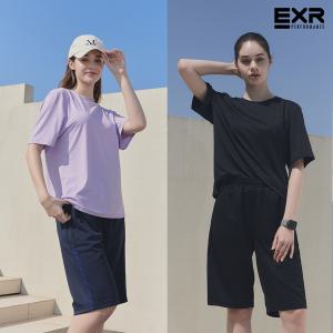 [EXR][EXR] 여성 쿨 져지 셋업 4종 세트 스포츠