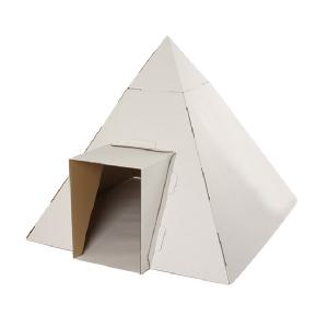 색칠하는 대형 스케치 종이집 텐트 놀이집 만들기 피라미드