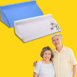 노인 욕창 방지 삼각 쿠션 베개 패드 매트 체위 자세변환 용구 간병 간호 용품