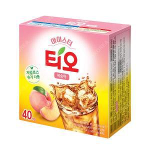 동서 티오 아이스티 복숭아맛 40T 분말 음료 에이드 레몬