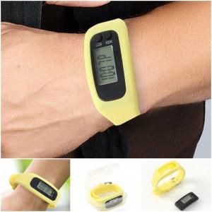 만보기 시계 손목 착용 실리콘 밴드 밴딩 벤딩 운동 보폭 체중 이동 거리 측정 겨벼운 칼로리 소모 케이스