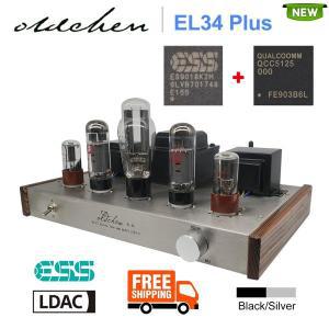 Oldchen EL34 플러스 QCC5125 LDAC ESS9018K2M 튜브 앰프 순수 클래스 A 핸드메이드 홈 시어터 진공관 하이