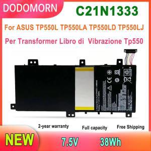 DODOMORN 노트북 배터리 Asus TP550L 트랜스포머 당 Libro Di Vibrazione 7.5V 38Wh C21N1333 신제품