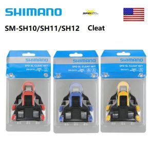 시마노 SM-SH10 SH11 SH12 0/2/6 degree 클리트 SH51 Float SPD-SL 자전거 페달 클리트