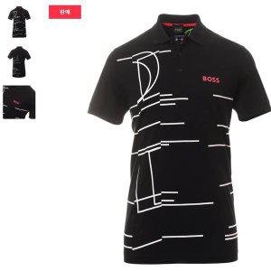 [타이틀리스트]휴고보스 골프웨어 반팔 셔츠 기능성 그린라벨 스포츠 Paddy 3 Shirt PF22
