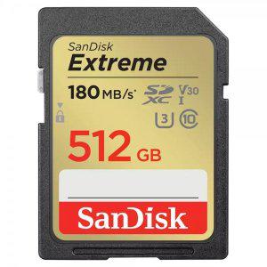 [제이큐]SanDisk sd카드 Extreme SD UHS-I 메모리카드 512GB