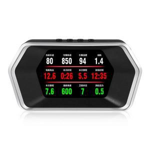 듀얼 시스템 헤드업 디스플레이 OBD2 HUD GPS 디지털 속도계 타코미터 오일 및 냉각수 온도 P17