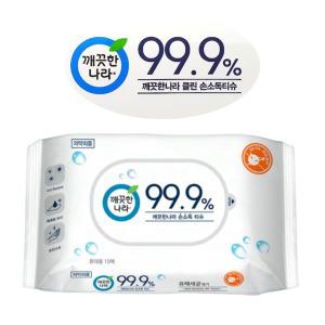 깨끗한나라 클린 손소독 티슈 10매 1팩 (휴대용) 항균/제균