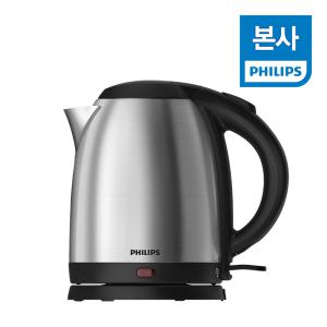 PHILIPS 필립스 데일리 컬렉션 무선 주전자 1.5L 스테인리스 스틸 HD9306/03