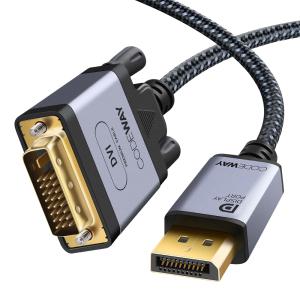 코드웨이 DP to DVI 케이블 (1m/1.5m/2m/3m/5m)