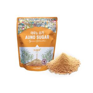 유기농 사탕수수 100% 비정제 설탕 아우노 미네랄 슈가 320g