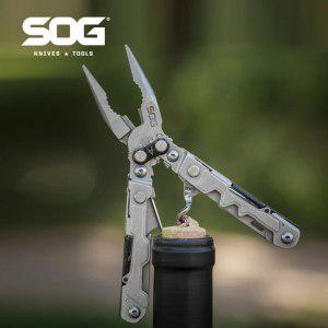 SOG 멀티툴 전술 접이식 플라이어 포켓 미니 EDC 다기능 도구 생존 야외 캠핑 도구 17 in 1 파워리터