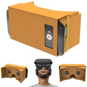 카드 보드 VR 3D 뷰어 만들기 가상 현실 체험 헤드 마운트 디스플레이 입체 브이알 쓰리디 DIY