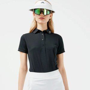[타이틀리스트]제이린드버그 여성용 골프웨어 티셔츠 반팔 2023 어깨로고 TOUR