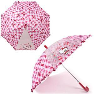 [RG1N4RT8]키티 47 체리 우산 프릴 한쪽투명 여아동우산 5