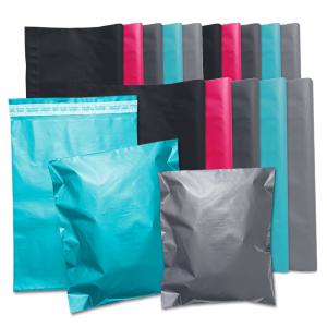 (대량 판매) HDPE 택배 봉투 포장지 포장 의류 비닐 접착 진회색 은색 분홍 검정 초록 그레이 실버 핑크 블랙 민트