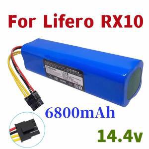 충전식 리튬 이온 배터리 Lifero 로봇 진공 청소기 RX10 팩 6800mAh 용량 신제품