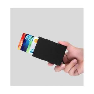 [XBK01JMN]카드 케이스 메탈 명함 자동 슬라이딩 카드지갑