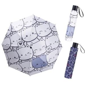 미니우산 캐릭터 4단 수동 예쁜 우산 어린이 휴대용 단우산