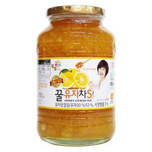 꽃샘 꿀 유자차 1kg