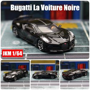 부가티 La Voiture Noire 장난감 자동차 1/64 JKM 차량 미니어처 모델, 무료 바퀴, 다이캐스트 아연 합금 금속 컬렉션 선물, 1:64