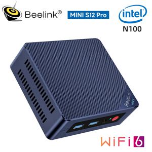 Beelink 데스크탑 게이밍 컴퓨터, 미니 S, 인텔 11 세대 N5095 미니 PC, N100 S12 Pro DDR4 8GB 128GB SSD, N95 VS GK3V J4125