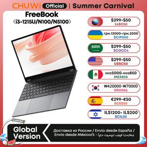 CHUWI 프리북 노트북 태블릿, 13.5 인치 FHD 터치 스크린, 인텔 N5100 N100 i3-1215U, 12GB LPDDR5 512G SSD, 와이파이 6, 2256x1504, 2 in 1