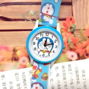 디즈니 만화 징글 고양이 실리콘 밴드 인쇄 도라에몽 애니메이션 피규어 어린이 시계, 쿼츠 시계, 어린이 시계, 생일 선물