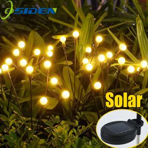 태양광 LED 불꽃놀이 반딧불 조명, 크리스마스 장식, 정원 풍경 조명, 야외 IP65 방수 흔들리는 빛