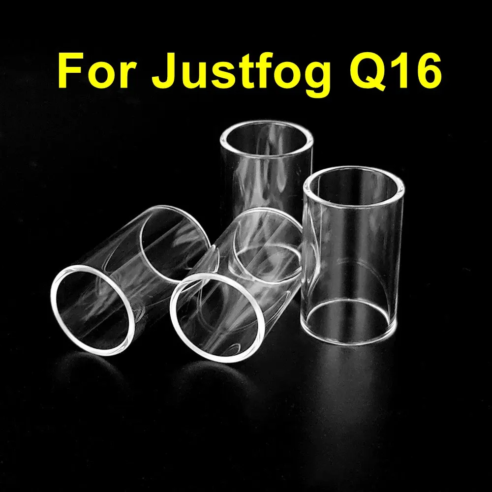 Justfog Q16 용 교체 유리, 2ML 유리 튜브, 수채화 유리 제품