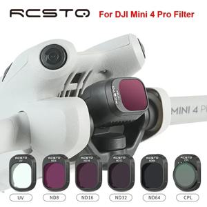 RCSTQ DJI 미니 4 프로 ND 필터 드론 카메라 렌즈 필터 세트, UV CPL ND8 ND16 ND32 ND64 ND/PL, DJI 미니 4 프로 액세서리