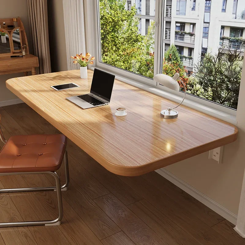 접이식 책상 벽걸이 접이식 테이블, 플로팅 스터디 테이블, 발코니 매달림 벽 사이드 테이블