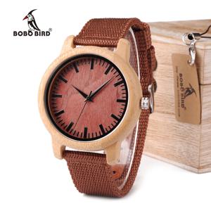 BOBO BIRD 나무 손목시계, 일본 미요타 무브먼트 시계, 패션 브랜드 디자이너, 대나무 나무 시계, 로고 맞춤형 OEM