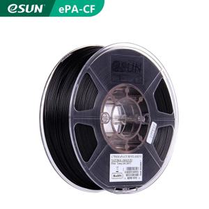 ESUN 탄소 섬유 충전 나일론 필라멘트 PA-CF 1.75mm 3D 프린터 필라멘트, 1kg 2.2LBS 스풀 3D 인쇄 필라멘트, 3D 프린터용