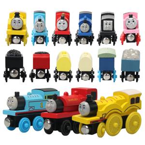 토마스와 친구들 나무 주머니 장난감 기차 모형 장난감, 몰리 골드 디젤 레이디 토비 레일 기차 장난감, 어린이 소년 생일 선물