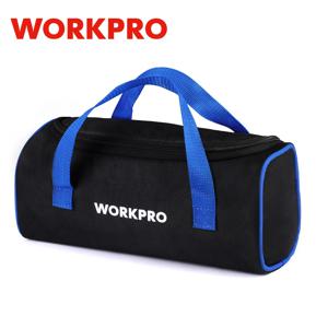 WORKPRO 전기 도구 가방, 다기능, 강력하고 옥스포드 두꺼운 목공 보관, 휴대용 핸드헬드 가방