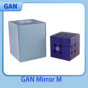 Gan 미러 M 큐브 3X3 마그네틱 매직 스피드 큐브 전문 캐스트 코팅 Gan 미러 M Fidget Toys Cubo Magico Puzzle Gan Mirror M