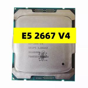 E5-2667V4 제온 E5 2667 V4, 3.20GHz, 8 코어, 25M E5-2667 V4, DDR4, 2400MHz, FCLGA2011-3 135W 프로세서