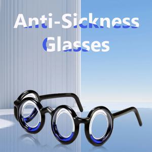 렌즈 없는 다목적 병 방지 안경, 오심 방지 안경, 분리형 경량, 노인 및 어린이를 위한 접이식 안경