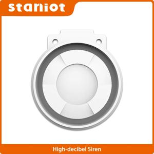 Staniot SR100 레드 미니 유선 내구성 110dB 큰 소리로 실내 사이렌 경적 홈 보안 사운드 gsm 무선 경보 시스템 DC5V,뜨거운 판매 한국은 433MHz, eV1527 지원