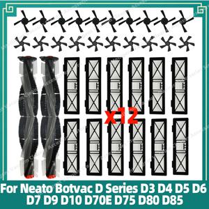 Neato Botvac D Series D3 D4 D5 D6 D7 D9 D10 D70E D75 D80 D85 로봇 청소기와 호환 - 메인 브러시, 사이드 브러시, 필터 부품